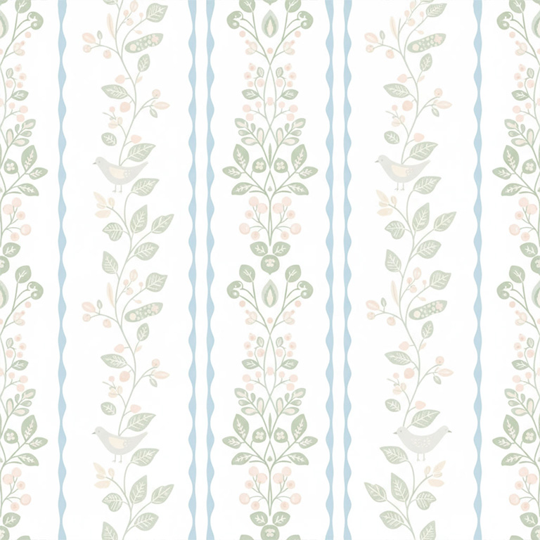 Pastel Garden Detail